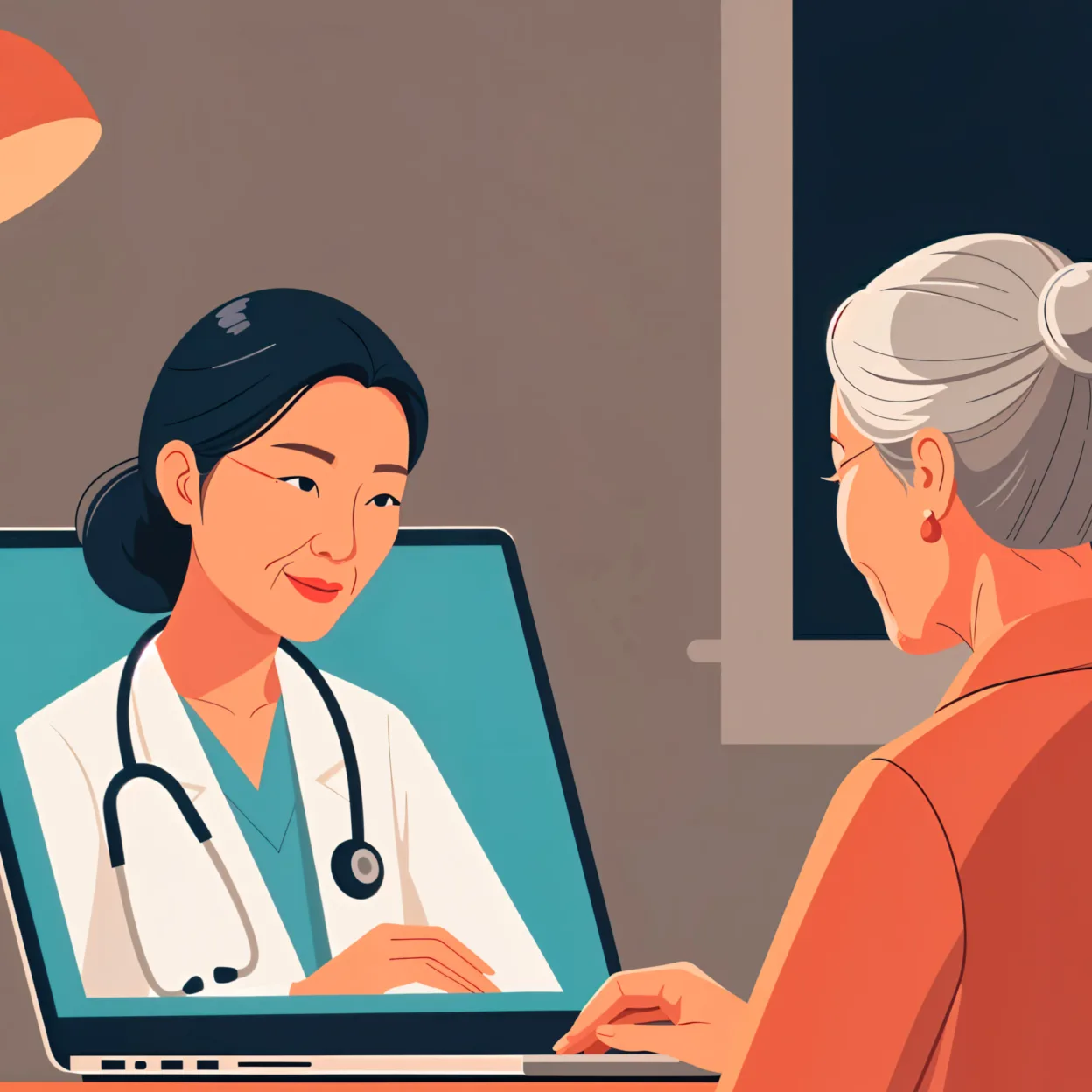 Thumbnail telehealth