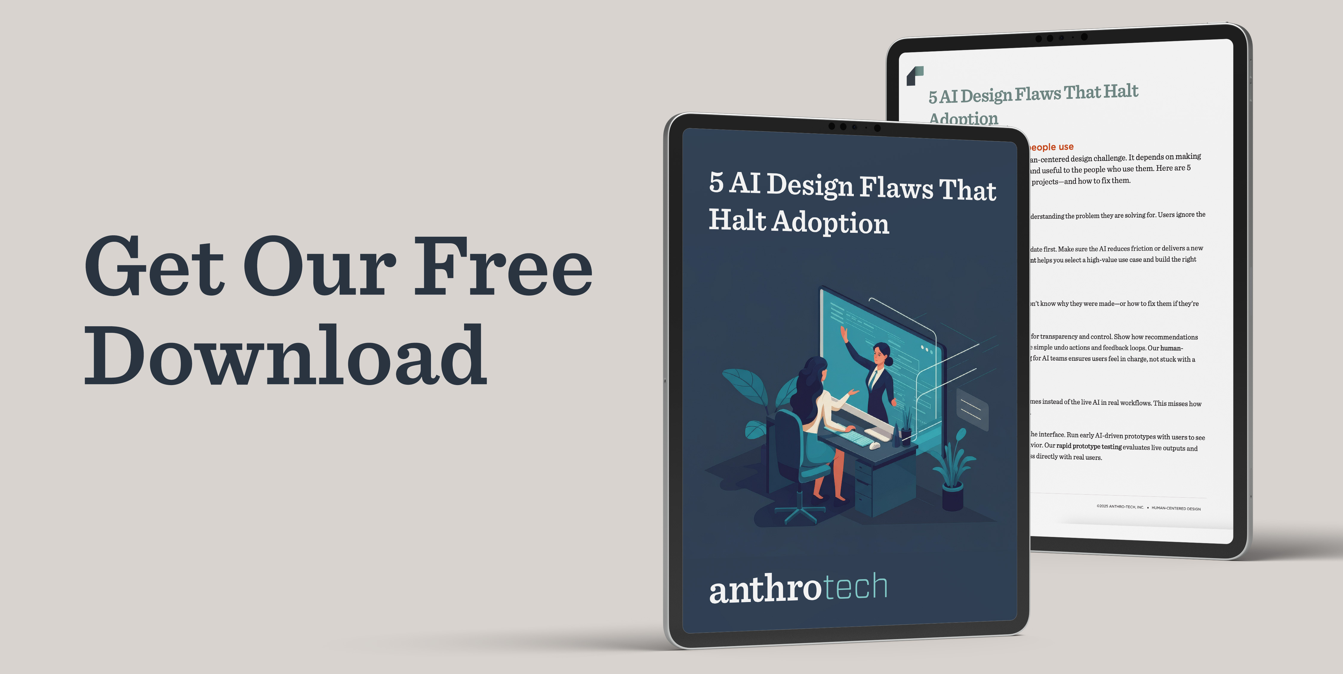 Get Our Free Download: 5 AI Design Flaws That Halt Adoption