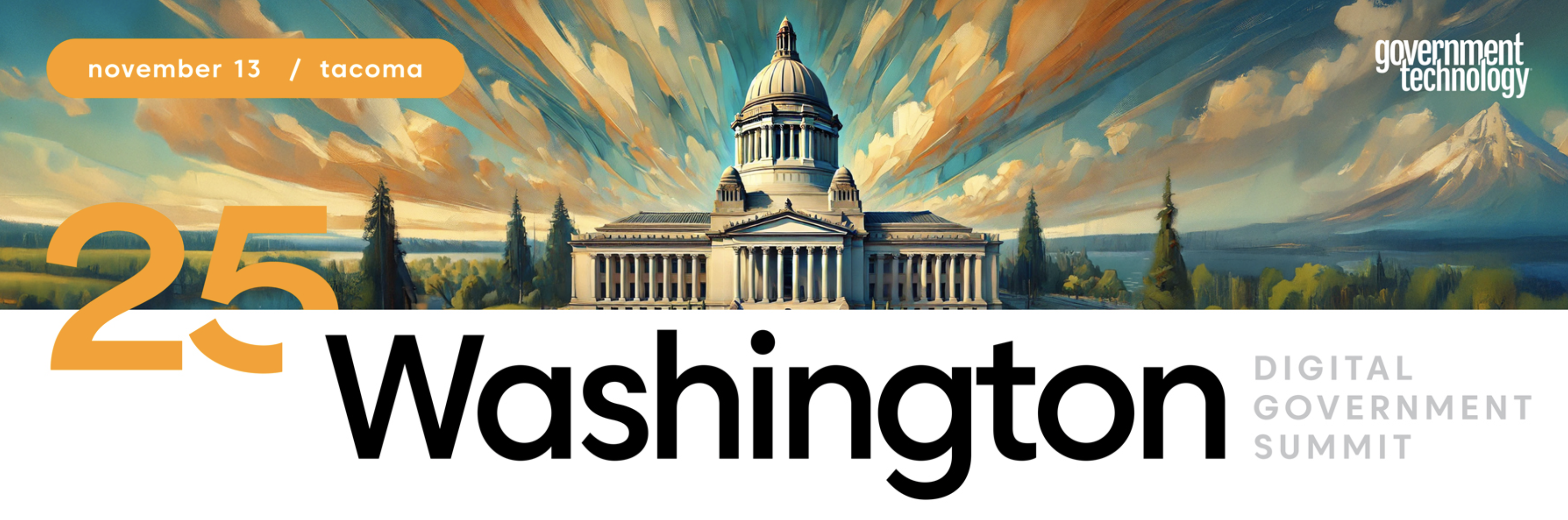 Illustration of the Washington State Capitol