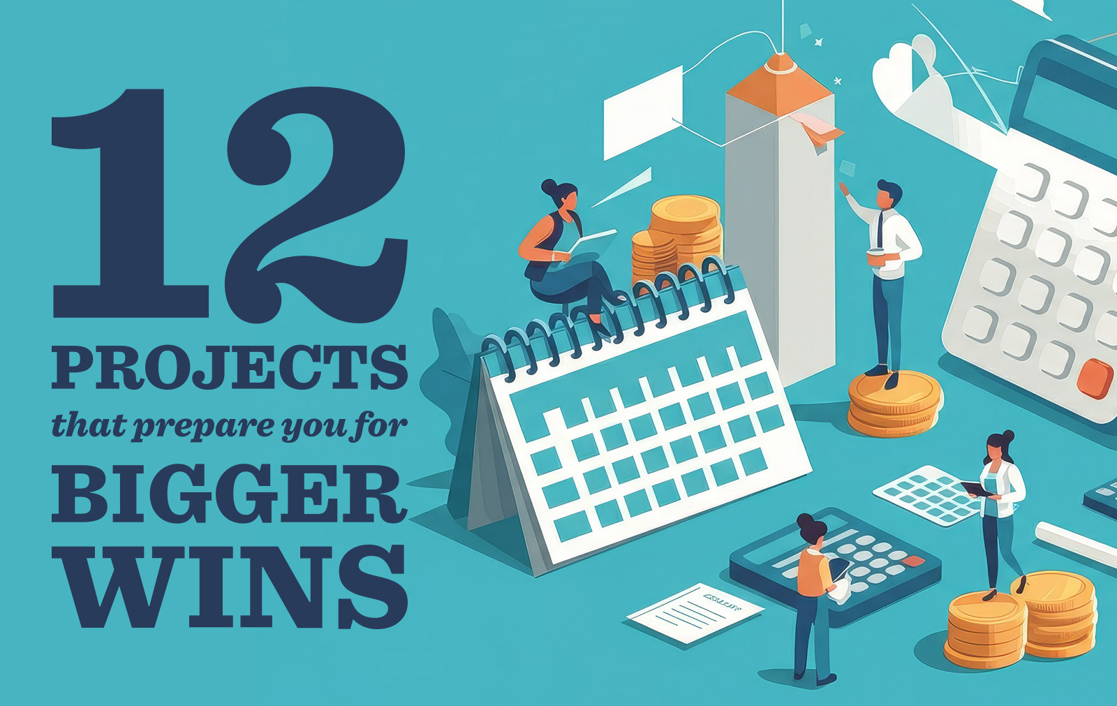 Promo image for 12 budget projects guide